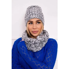 Dámský fleecový set Merry K202 graphite+grey