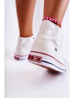 Dámské Vysoké Tenisky Big Star DD274332 Bile