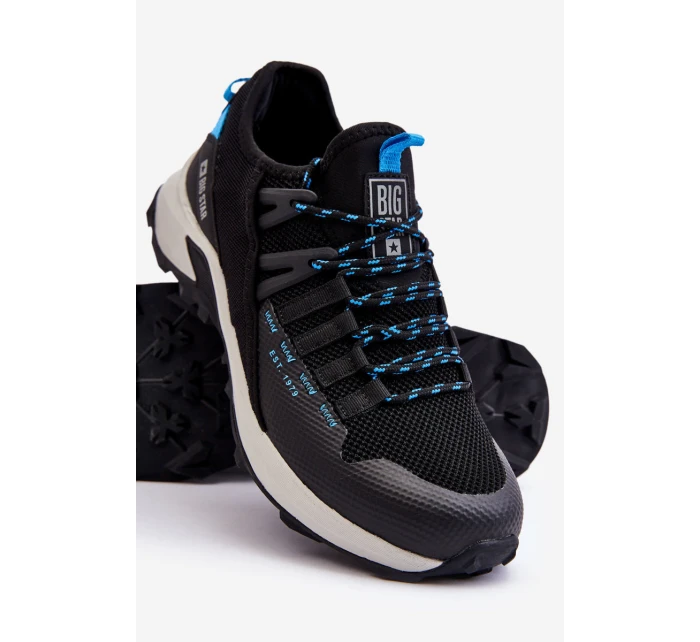 Pánská sportovní obuv Memory Foam System Big Star model 21610369 Černe - Big Star Shoes