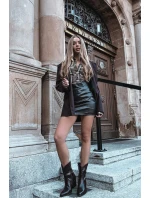 Dámské Kovábojky Eko Kůže Na Podpatku Čokoládové Sorelia Dámské Kovábojky Eko Kůže Na Podpatku Čokoládové Sorelia