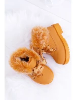 Dětské Kotníkové Boty Zateplené Camel model 21507859 - Boto