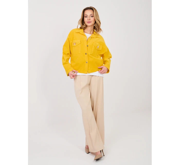 IT KR bunda FL10163.10 tmavě žlutá