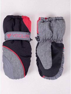 Yoclub Dětské zimní lyžařské rukavice REN-0296C-A110 Vícebarevné