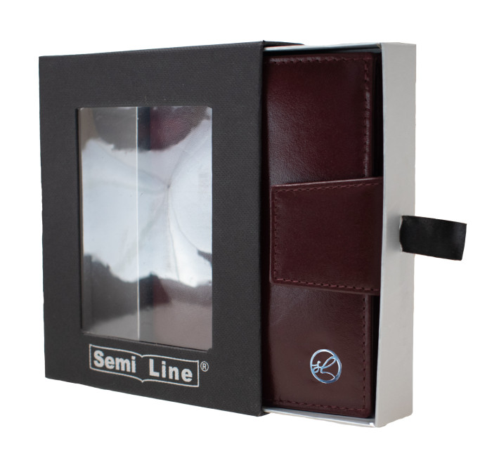 Peněženka Semiline RFID P8261-2 Maroon