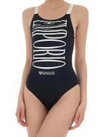 Dámské jednodílné plavky 262672 1P324 00135 námořnická modrá - Emporio Armani Dámské jednodílné plavky 262672 1P324 00135 námořnická modrá - Emporio Armani