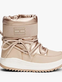 Tommy Hilfiger dámské sněhule SNOW BOOT T3A5-34052-1474591 BRONZE