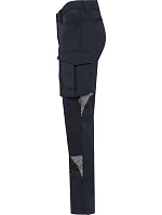 746 Unisex strečové pracovní kalhoty navy model 22448658 - WK
