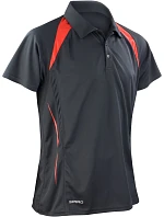 S Pánské piqué polo 29. black/red model 22426396 - Spiro