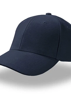 Atlantis Headwear Pilot 6 panelová kšiltovka z bavlněného twillu 33.0501 navy