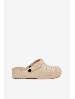 Pěnové Pantofle Dámské Béžové model 21703196 - EVENTO Pěnové Pantofle Dámské Béžové model 21703196 - EVENTO