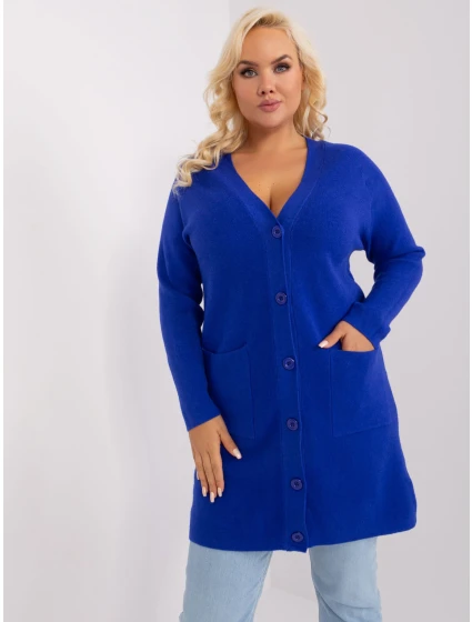 Sweter PM SW PM model 18965707 kobaltowy - FPrice