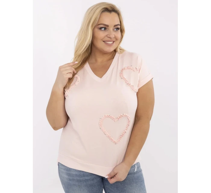 Bluzka RV BZ model 21072714 jasny różowy - FPrice