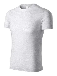 Paint tričko unisex světle šedý melír