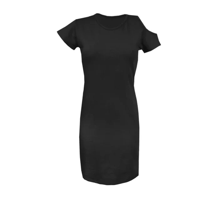 Dámská noční košilka Slip Esi černá - DKaren Dámská noční košilka Slip Esi černá - DKaren