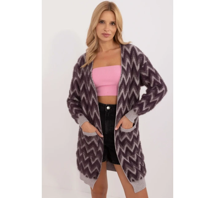 Svetr na zapínání model 199549 AT Svetr na zapínání model 199549 AT