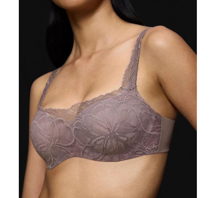 Body Make-Up Illusion Lace Balconette - GRAY - TRIUMPH GRAY - TRIUMPH