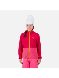 Jr model 21453299 Fleece mikina růžová - Rossignol