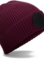 Beechfield B 332R Čepice s kruhovou nášivkou 53.332R burgundy/black
