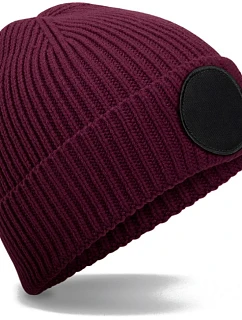 Beechfield B 332R Čepice s kruhovou nášivkou 53.332R burgundy/black