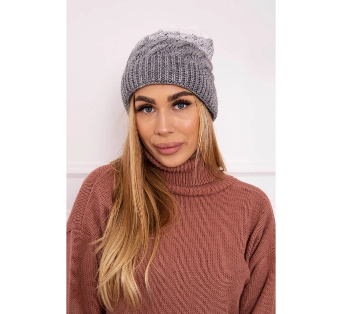 Fleecová čepice model 18749991 - K-Fashion Fleecová čepice model 18749991 - K-Fashion