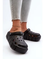 Dámské černé pěnové sandály model 21661037 - Boto Dámské černé pěnové sandály model 21661037 - Boto