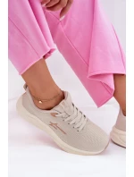 Sportovní Boty Tenisky Dámské Big Star model 21692203 HIPOLY SYSTEM Béžové - Big Star Shoes
