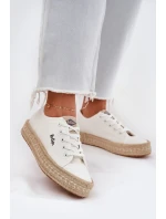Dámské Tenisky S Pletením model 21694029 Bílé - Lee Cooper Dámské Tenisky S Pletením model 21694029 Bílé - Lee Cooper