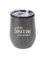 Personalizovaný termohrnek "bowl" - Protože [doplň si sám] není prdel