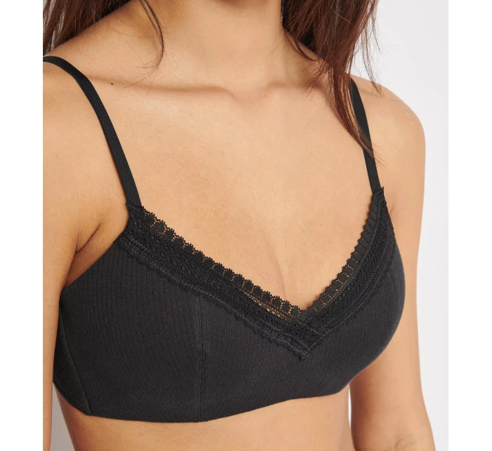 sloggi GO Ribbed R P - BLACK - SLOGGI BLACK - SLOGGI