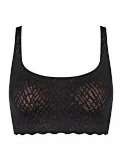 Dámská podprsenka ZERO Feel Bliss Top - BLACK - černá 0004 - SLOGGI