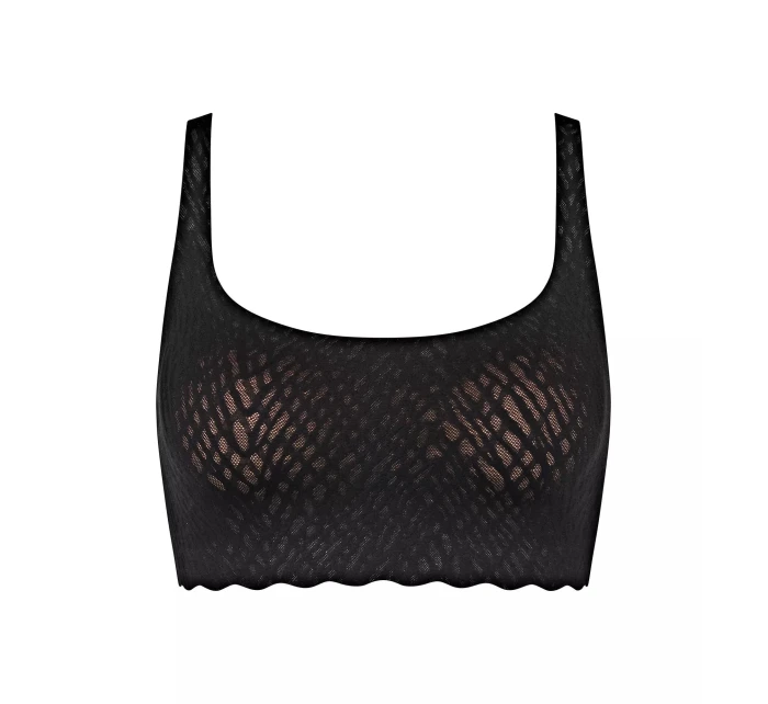 Dámská podprsenka ZERO Feel Bliss Top - BLACK - černá 0004 - SLOGGI