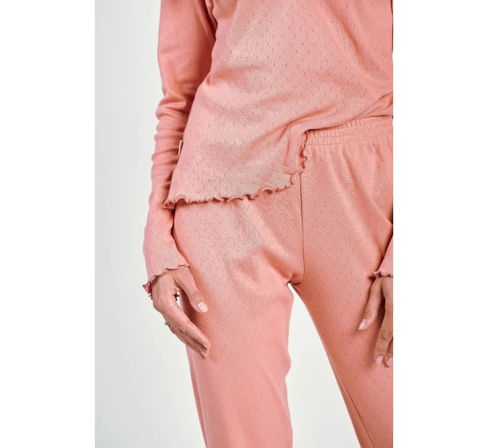 Dámské pyžamo Vicky model 20318536 dł/r SXL Z25 - Taro