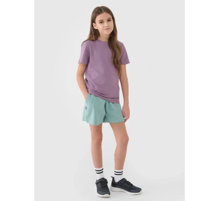 Dívčí hladké tričko 4F 4FJWSS25TTSHF2177-51S Dívčí hladké tričko 4F 4FJWSS25TTSHF2177-51S