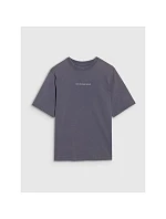 Chlapecké tričko oversize s potiskem 4F 4FJWSS25TTSHM1879-22S Chlapecké tričko oversize s potiskem 4F 4FJWSS25TTSHM1879-22S