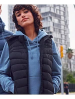 Vest Women Dámská prošívaná vesta black model 22454725 - Clique Vest Women Dámská prošívaná vesta black model 22454725 - Clique