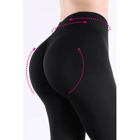 Nové Super Push-up model 21070232 Legíny Barva: Černá, Velikost: Nové Super Push-up model 21070232 Legíny Barva: Černá, Velikost: