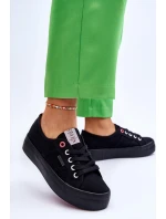Dámské Tenisky na platformě model 21613030 Černá - Cross Jeans