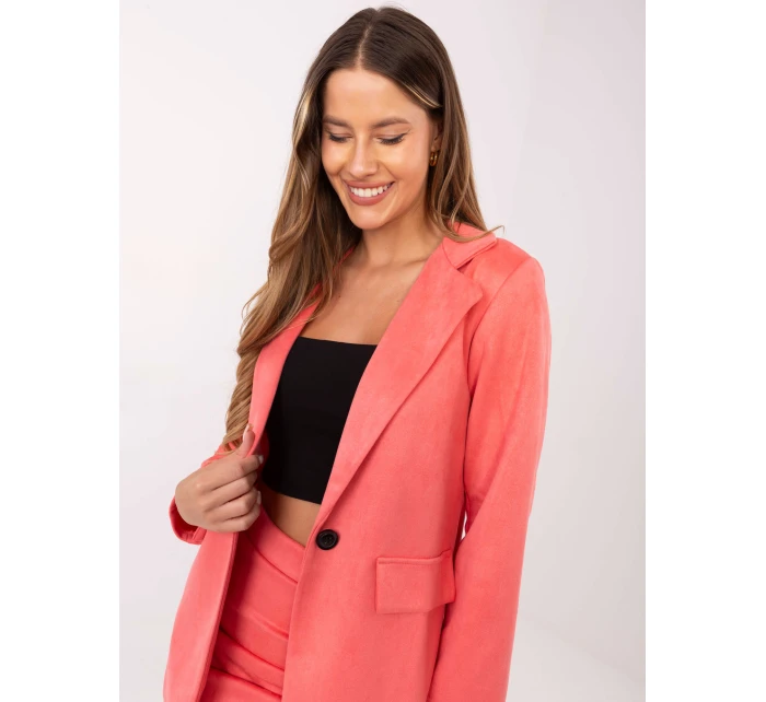 DHJ MA 15286 bunda.88 světle růžová DHJ MA 15286 bunda.88 světle růžová