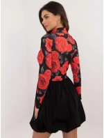 Šaty DHJ SK model 20590133 černá a červená - FPrice