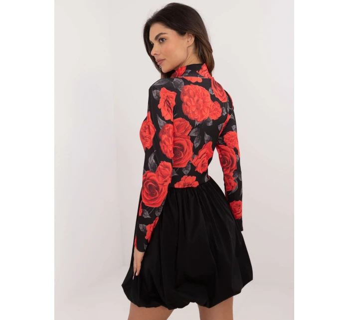 Šaty DHJ SK model 20590133 černá a červená - FPrice