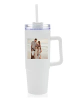 Personalizovaná termoska s průhledným víčkem s fotografií