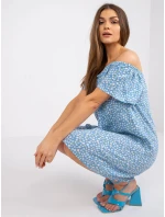 Dámské šaty D73771M30145H světle modré - FPrice Dámské šaty D73771M30145H světle modré - FPrice