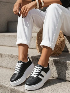 Dámské černé tenisky Dstreet model 21996266 - FashionStreet