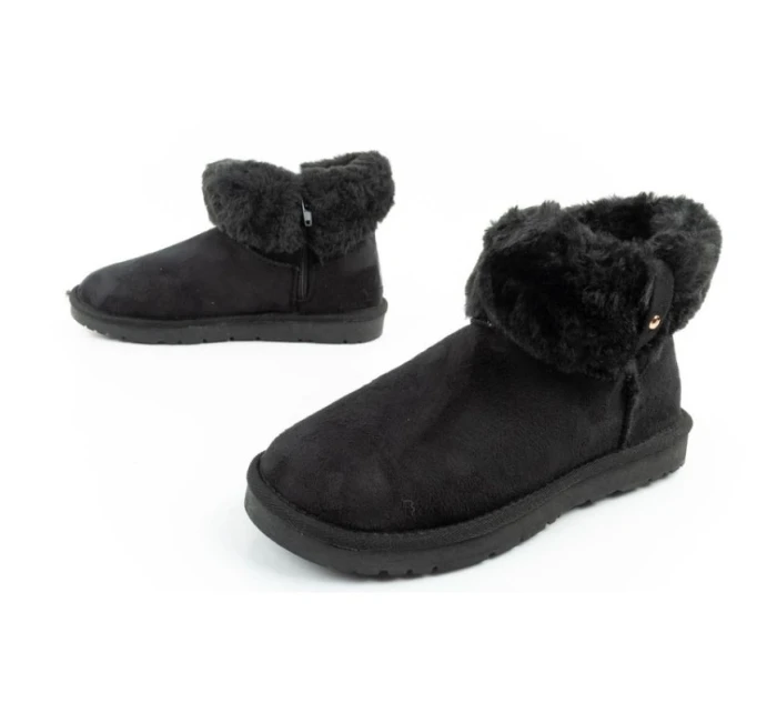 O'neill Jenner Mid zimní kotníkové boty zateplené pohodlné módní černé