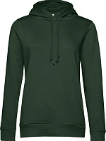 B&C Inspire Hooded /women_° Dámská mikina s kapucí 01.W34B forest green