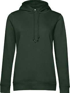 B&C Inspire Hooded /women_° Dámská mikina s kapucí 01.W34B forest green