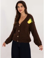 Jumper MI SW 2108.92 hnědý Jumper MI SW 2108.92 hnědý