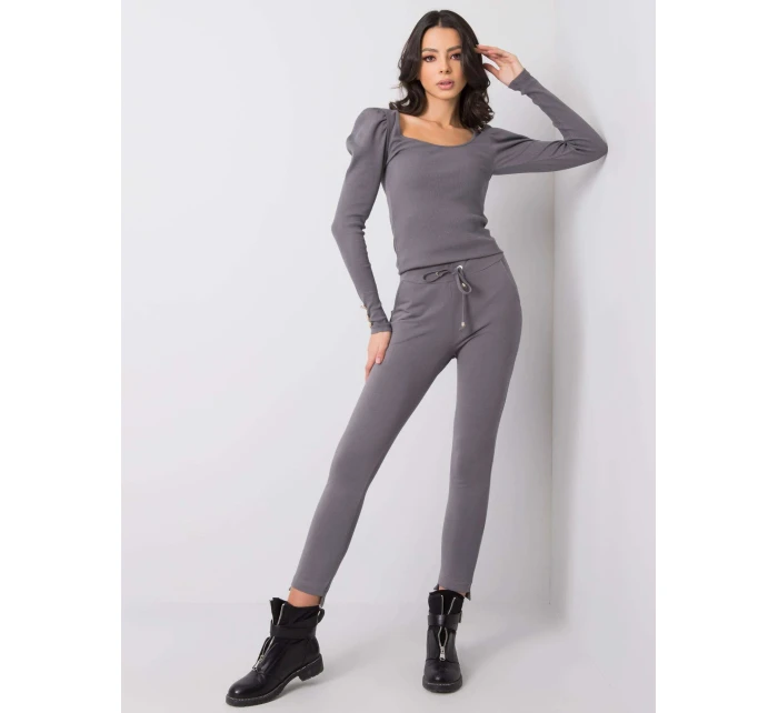 Tepláky RV DR 6002.14X tmavě šedá