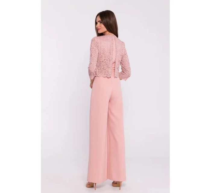 Dámský overal model 21292978 Pudr růžová - STYLOVE