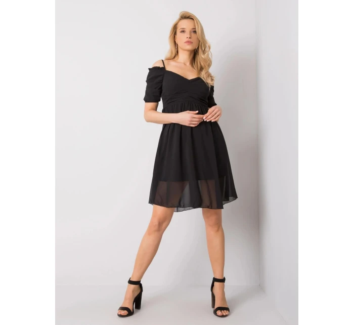 Dámské šaty 322 SK 1768.70P černé - FPrice